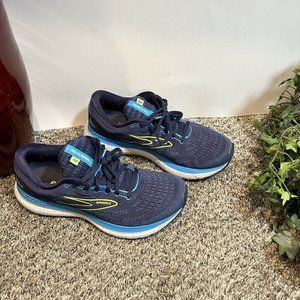 Brooks Glycerin 19 Mens Size 9.5 Running Shoes Sneakers Blue